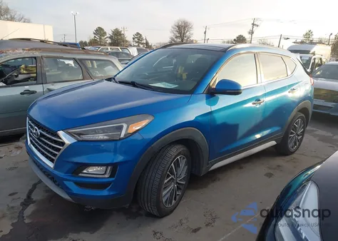 2019 Hyundai Tucson Ultimate z USA, uszkodzony, nr VIN KM8J33AL8KU994295